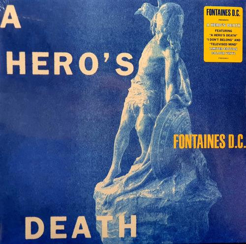 Fontaines D.C. A Hero's Death - Stormy Blue Vinyl - Sealed